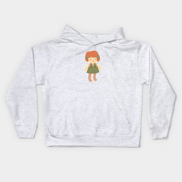 Rag doll Kids Hoodie by CTstudio